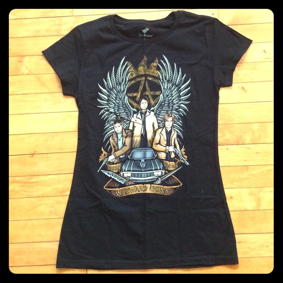 Supernatural ladies tee shirt