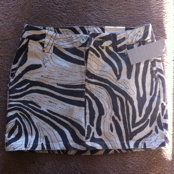 Rogan for Target zebra skirt