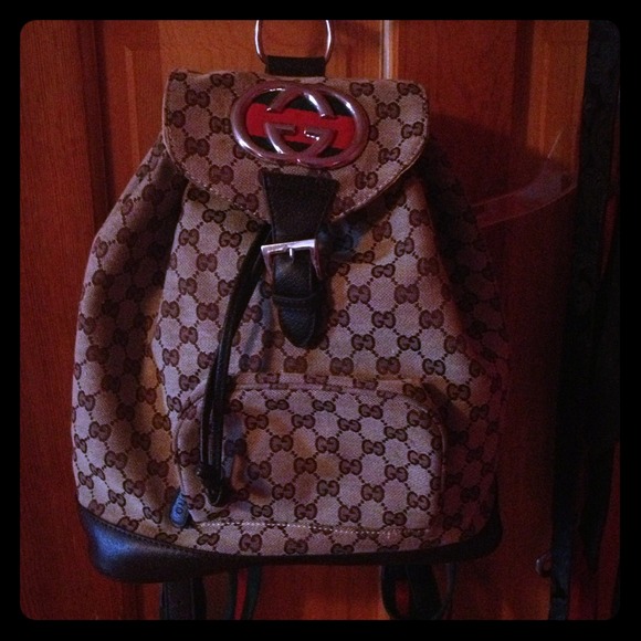 GUCCI backpack!