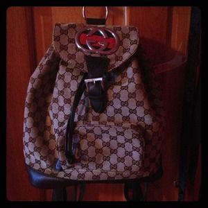 GUCCI backpack!