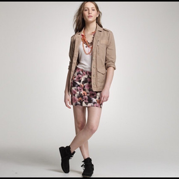 💗 Watercolor Floral J. Crew Skirt💗