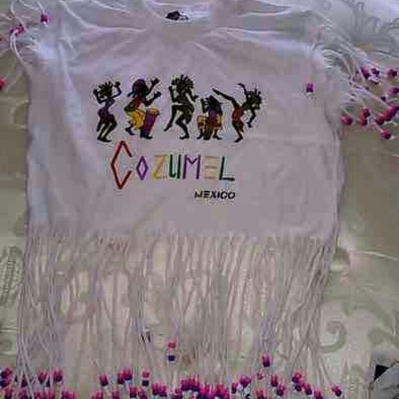 Fringed shirt bought in mexico - Picture 1 of 1