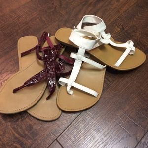 SOLD! 2 Pairs of Forever 21 Sandals