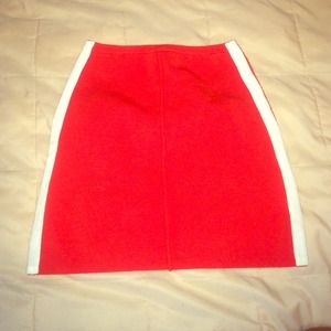 Trendy red Juicy Couture skirt