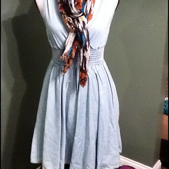 Marilyn Monroe style Denim dress - Picture 2 of 2
