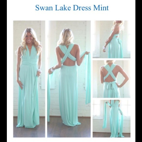 Swan Lake Mint Maxi