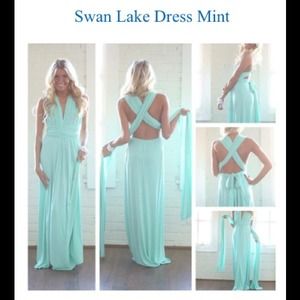 Swan Lake Mint Maxi