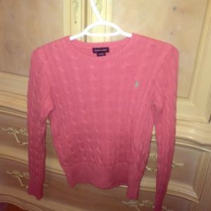 Preppy Pink Ralph Lauren sweater