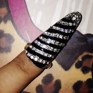 Stiletto Zebra Ring!