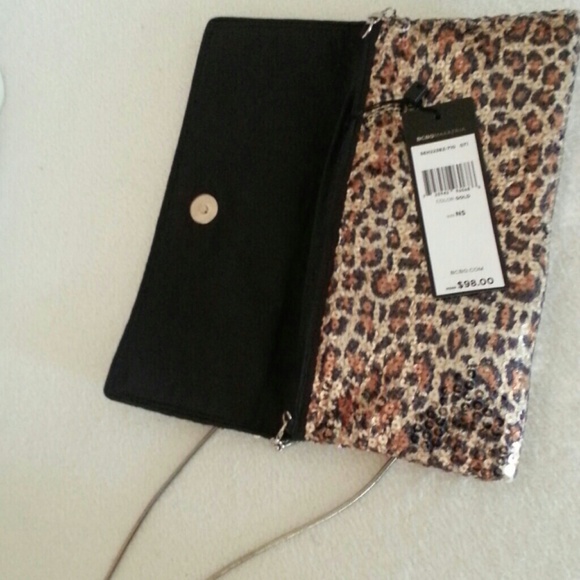 BCBGMAXAZRIA color Gold Small Purse - Picture 3 of 4