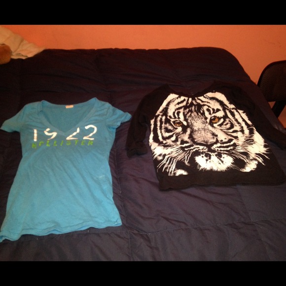Hollister & tiger shirt 😉