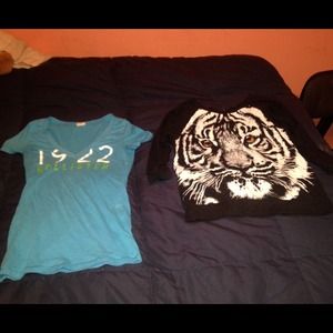 Hollister & tiger shirt 😉