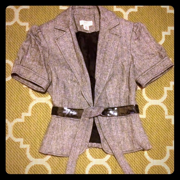 SOLD on another site. Ann Taylor Loft Tweed Jacket