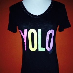 YOLO tee