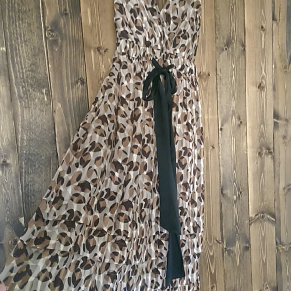 BCBG printed cocktail dress