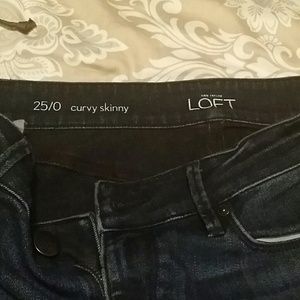 LOFT Curvy Skinny Jeans