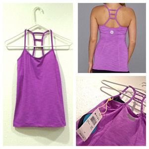 NWT Roxy Purple Active Tank - Size XS
