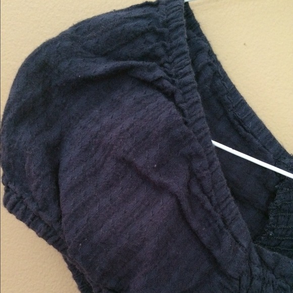 Blue peasant blouse - Picture 2 of 2