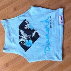Diamond crop top