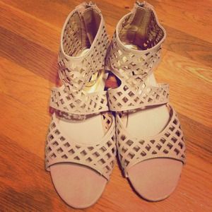 Nude Caged sandals