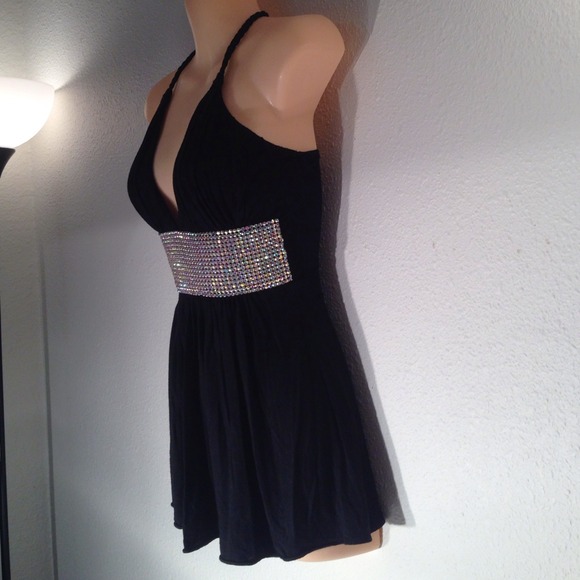 Sky XS Ladies Shirt Top stretch cotton crystal - Picture 2 of 4