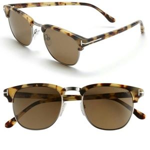TOM FORD HENRY VINTAGE WAYFARER SUNGLASSES TOM FORD HENRY VINTAGE WAYFARER SUNGLASSES