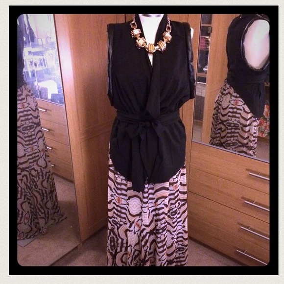 Animal-esque print skirt - Picture 4 of 4