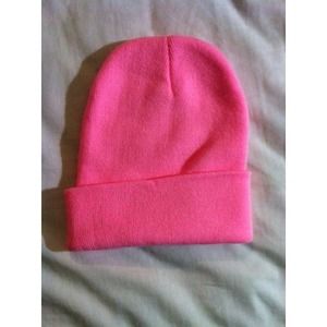 Pink Beanie