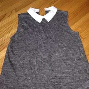 Madewell collared top
