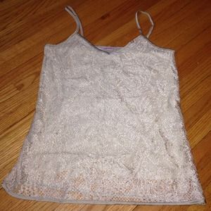 Banana Republic Heritage lacy tank