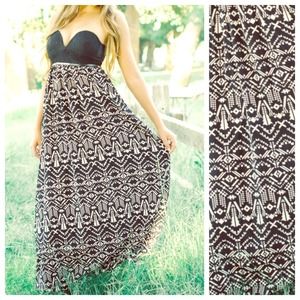 Bustier Aztec Maxi