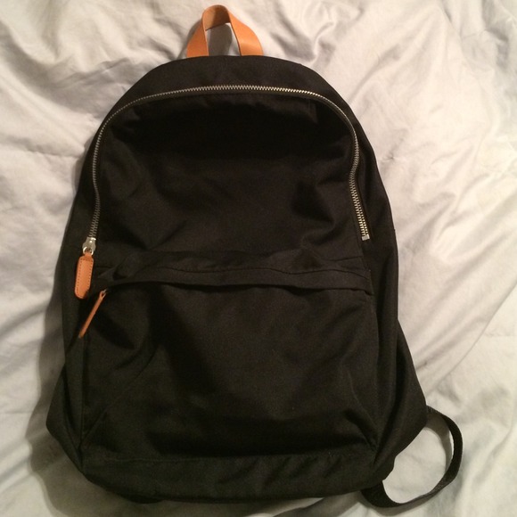 Sale* H&M Black backpack with silver hardware