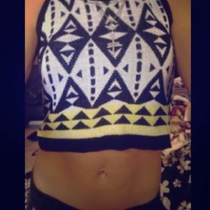 NWT knit crop top!