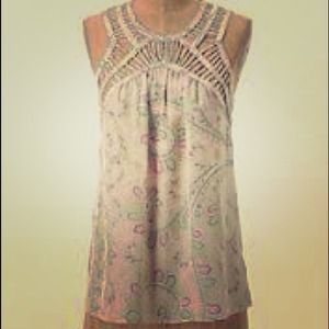 Anthropologie Idella Tank worn once
