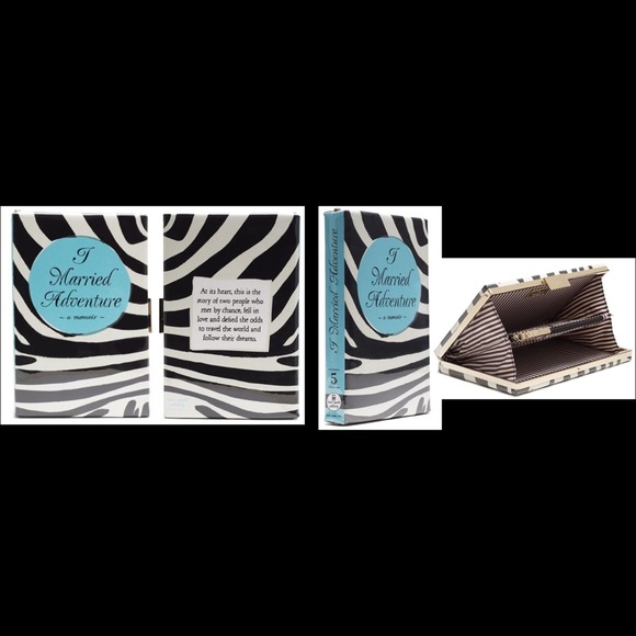 AUTHENTIC Kate Spade "I Married Adventure" clutch!