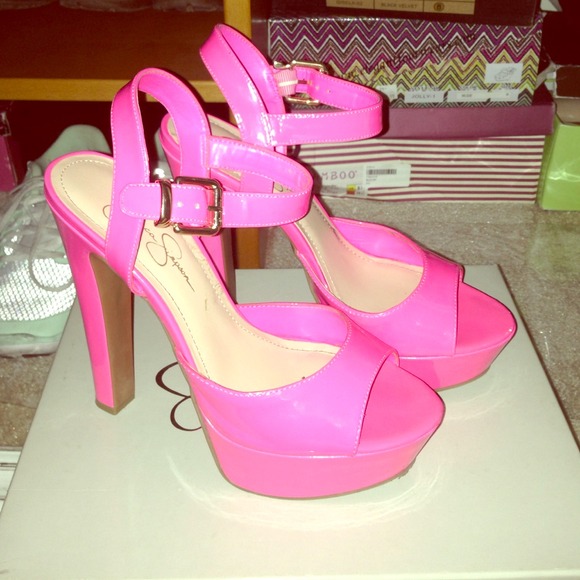 Hot Pink Heels PRICE REDUCED
