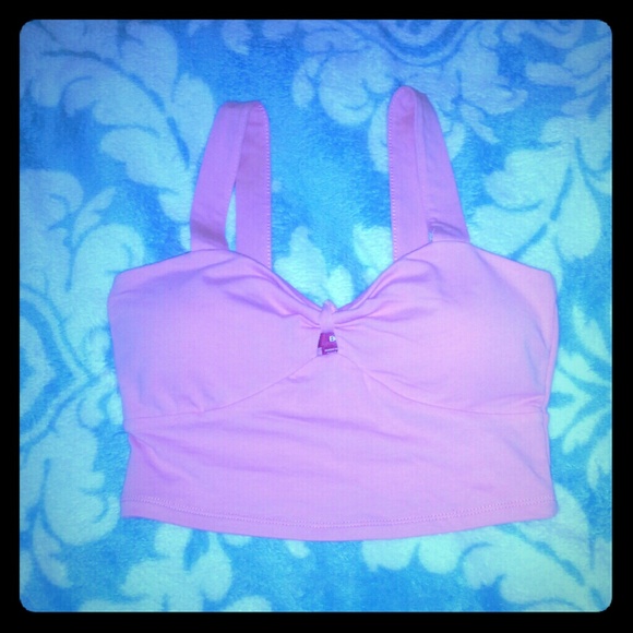 Pink crop top small - Picture 1 of 1