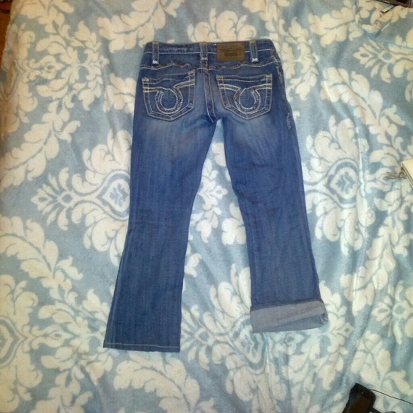 Big star jeans/Capri's size 24 - Picture 1 of 2