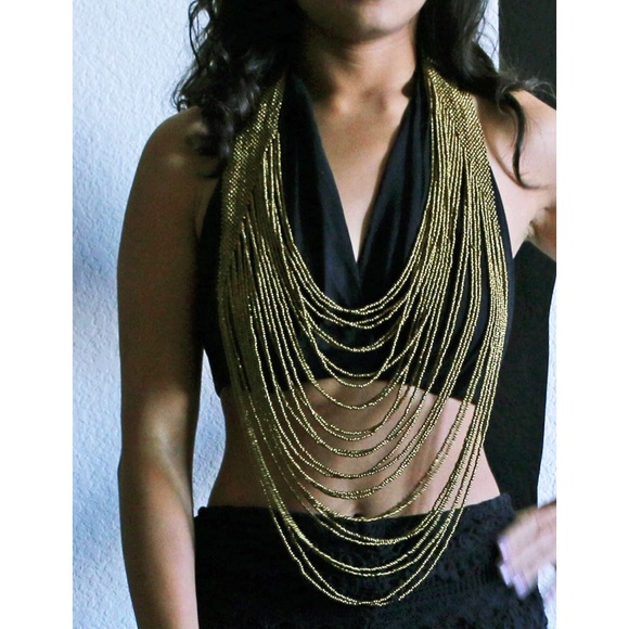 REDUCED!!! Handmade bead necklace - Picture 4 of 4