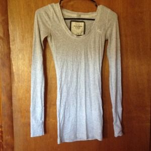 Light grey long sleeve shirt