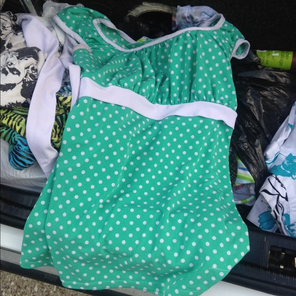 Wet seal polka dot shirt