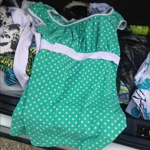 Wet seal polka dot shirt