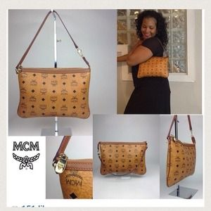Authenic MCM Clutch