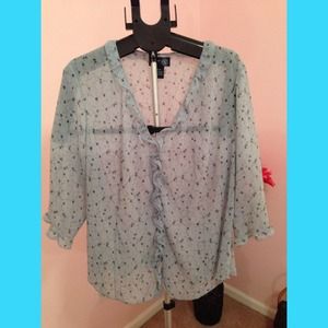 ❌SOLD❌ Sheer top. Bought from fellow Posher.
