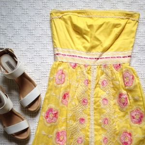 ⭐️Last Chance⭐️ Cynthia Steffe Strapless Dress