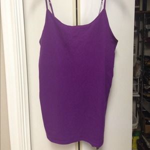 Purple tank