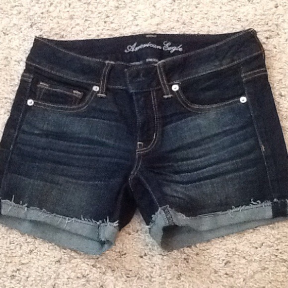 American eagle midi shorts