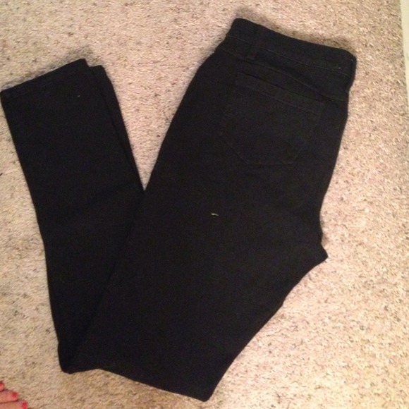 Black jeggings