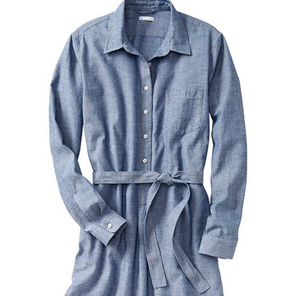 GAP Dresses - Chambray shirt dress GAP Dresses - Chambray shirt dress