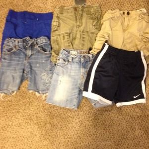 6 pair of boys 2 year shorts